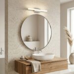 BADRUMSVÄGGLAMPA LED 42CM APP1845-1W CHROM - Bild 4