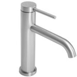 Låg tvättställsblandare Clif Borstad Nickel Inox - Bild 3
