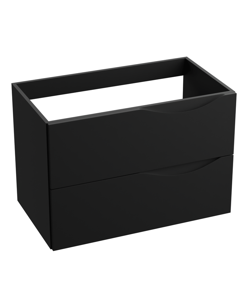 kolorado-czarny-mat-3.png Badrumsskåp Väggmonterad Kolorado Black Matt 80,5 - Bild 1