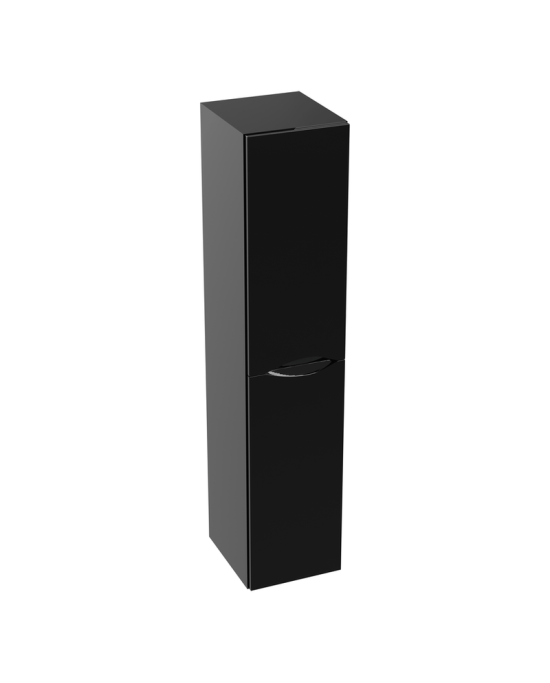 kolorado-czarny-poysk.png Badrumsskåp Väggmonterad Kolorado Glossy Black 140x30x25 - Bild 1