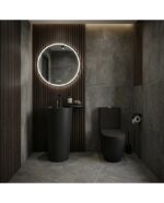 Toalettstol Tryton Black - Bild 3