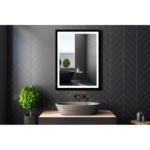 Spegel Hebe Black 80x60 - Bild 2