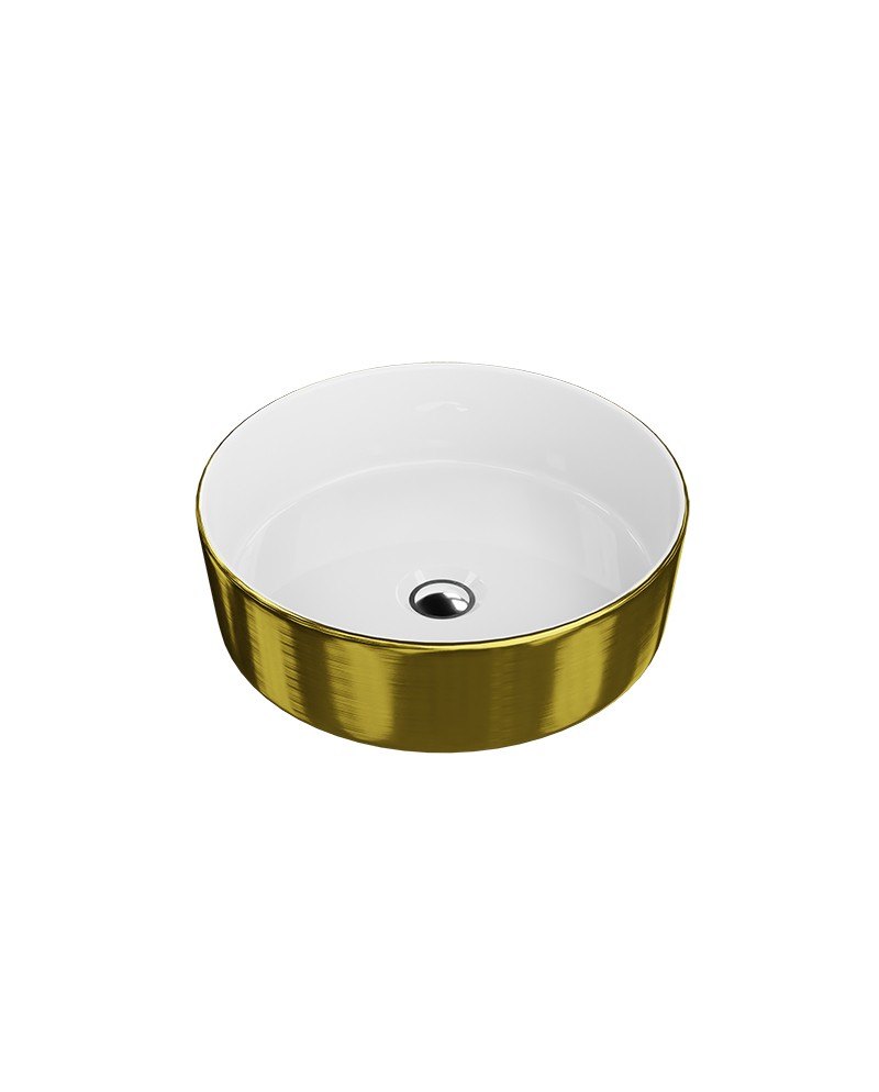 merida-with-gold-line-4.jpg Tvättställ Merida Brushed Gold - Bild 1
