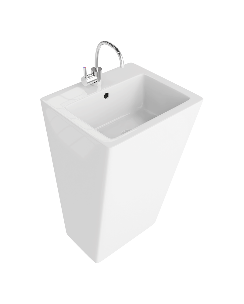 quadro.png Fristående Tvättställ Quadro - Bild 1