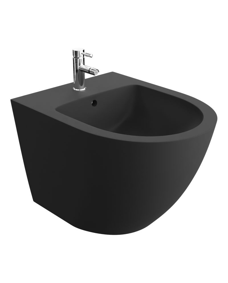 sinto-black-3.jpg Väggmonterad Bidé Sinto Black - Bild 1