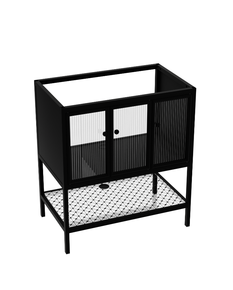 standing-cabinet-austin-800.png Fristående Badrumsskåp Dakota 80 - Bild 1