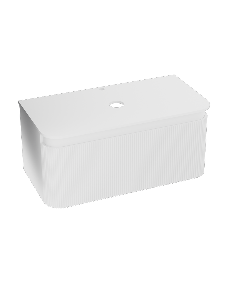 wall-cabinet-with-a-countertop-vermont-white-1000.png Badrumsskåp med Bänkskiva Vermont White 100 - Bild 1