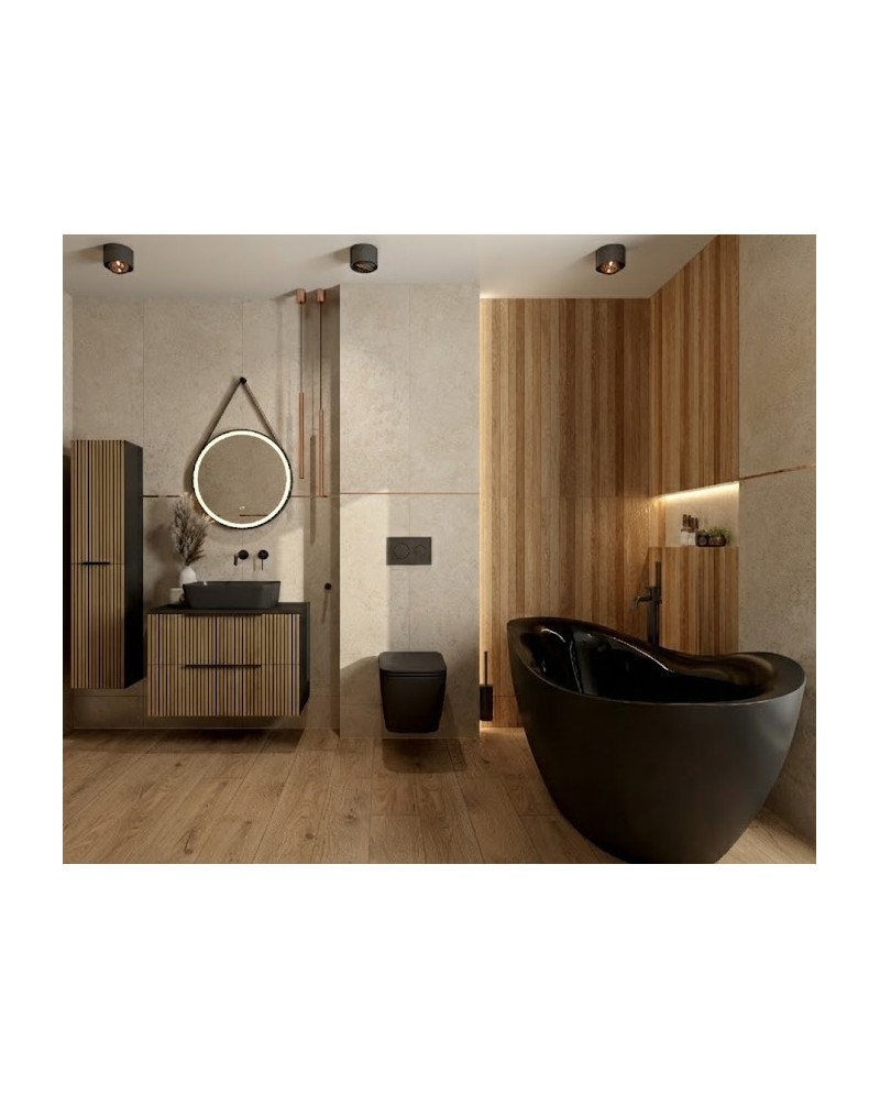 wanna-wolnostojaca-reus-black-1800.jpg Badkar Reus 180 Black - Bild 1