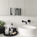 Inbyggd duschblandare Lungo Svart + BOX