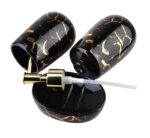 Keramiskt badrumsset 322123 Svart