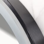 LED VÄGGSPEGEL 60 cm MMJ Svart