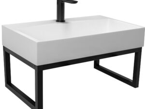 BÄNKMONTERAD KONGLÖMERATHANDFAT GOYA 50 cm + Stativ