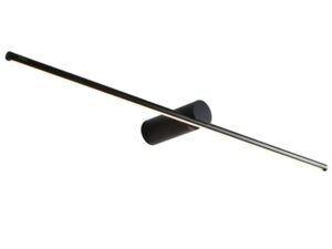 BADRUMSVÄGGLAMPA LED 80CM APP1343-W Svart