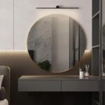 BADRUMSVÄGGLAMPA LED 80CM APP1343-W Svart