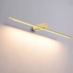BADRUMSVÄGGLAMPA LED 60 CM APP1345-W GULD