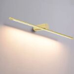 BADRUMSVÄGGLAMPA LED 60 CM APP1345-W GULD