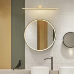 BADRUMSVÄGGLAMPA LED 80CM APP1346-W GULD