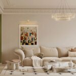BADRUMSVÄGGLAMPA LED 80CM APP1346-W GULD
