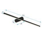 BADRUMSVÄGGLAMPA LED 80CM APP1346-W GULD