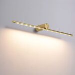 BADRUMSVÄGGSLAMPA LED 60 CM APP1348 GAMMAL GULD