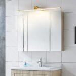 BADRUMSVÄGGSLAMPA LED 60 CM APP1348 GAMMAL GULD