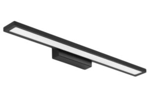 BADRUMSVÄGGLAMPA LED 60 CM APP840-1W FLAT SVART
