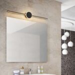 BADRUMSVÄGGLAMPA LED ROUND SVART 60CM APP849-1W