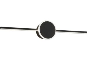 BADRUMSVÄGGLAMPA LED ROUND SVART 80CM APP850-1W