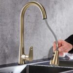 Köksblandare Mild Guld – bild 2