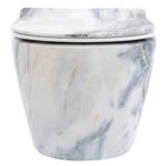 Vägghängd WC-skål Carlos Slim Rimless Granit Matt – bild 2