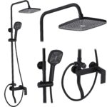 Duschset STORM SVART