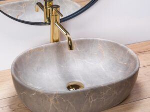 Bänktvättställ Rea Lara Beige