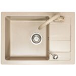 Granitdiskho Nils Beige Stänkmönstrad 5-i-1-set