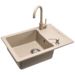 Granitdiskho Nils Beige Stänkmönstrad 5-i-1-set