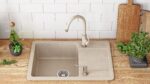 Granitdiskho Nils Beige Stänkmönstrad 5-i-1-set