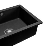 Granitdiskho Nels svart METALLIC