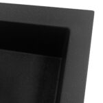 Granitdiskho Nels svart METALLIC