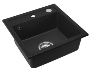 Granitdiskho West Svart Metallic