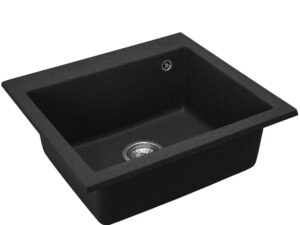 Granitdiskho West XL svart METALLIC