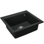 Granitdiskho West XL svart METALLIC