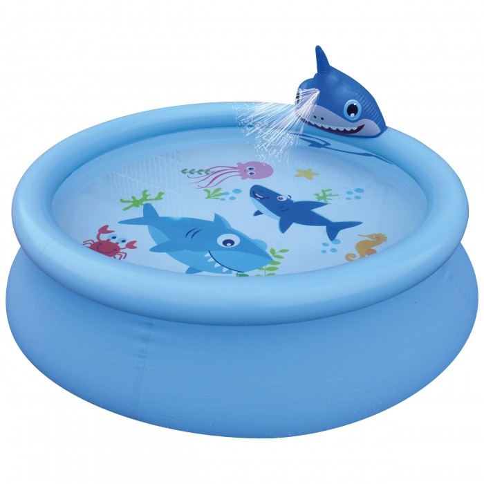 basen-rozporowy-ze-spryskiwaczem-rekin-e8387fdcb3e74688ad4d245f3d7d7077-6595a58d.jpg Shark expansion pool med spruta - Bild 1