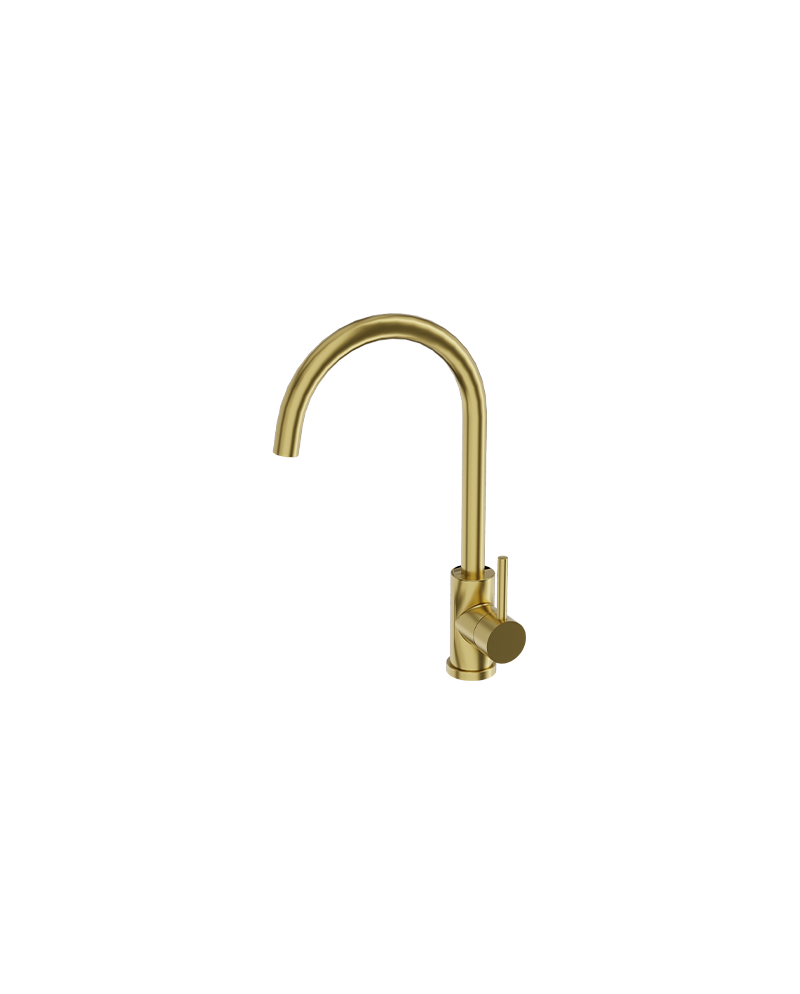 bateria-kuchenna-orion-brushed-gold.png Köksblandare Orion borstat guld - Bild 1