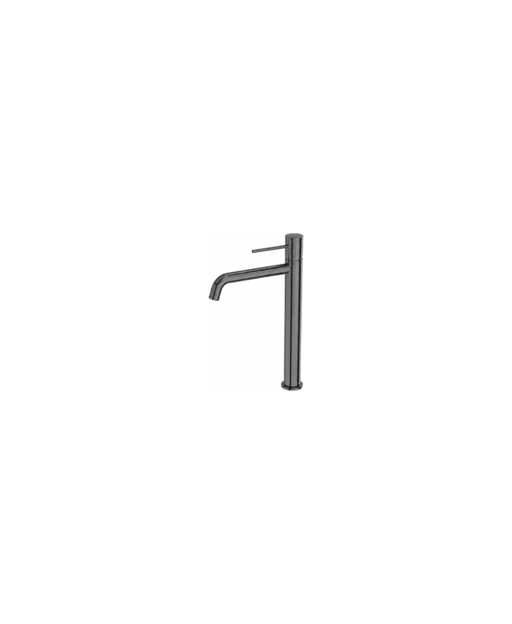 bateria-umywalkowa-wysoka-orion-gunmetal.jpg Hög tvättställsblandare Orion Gunmetal - Bild 1