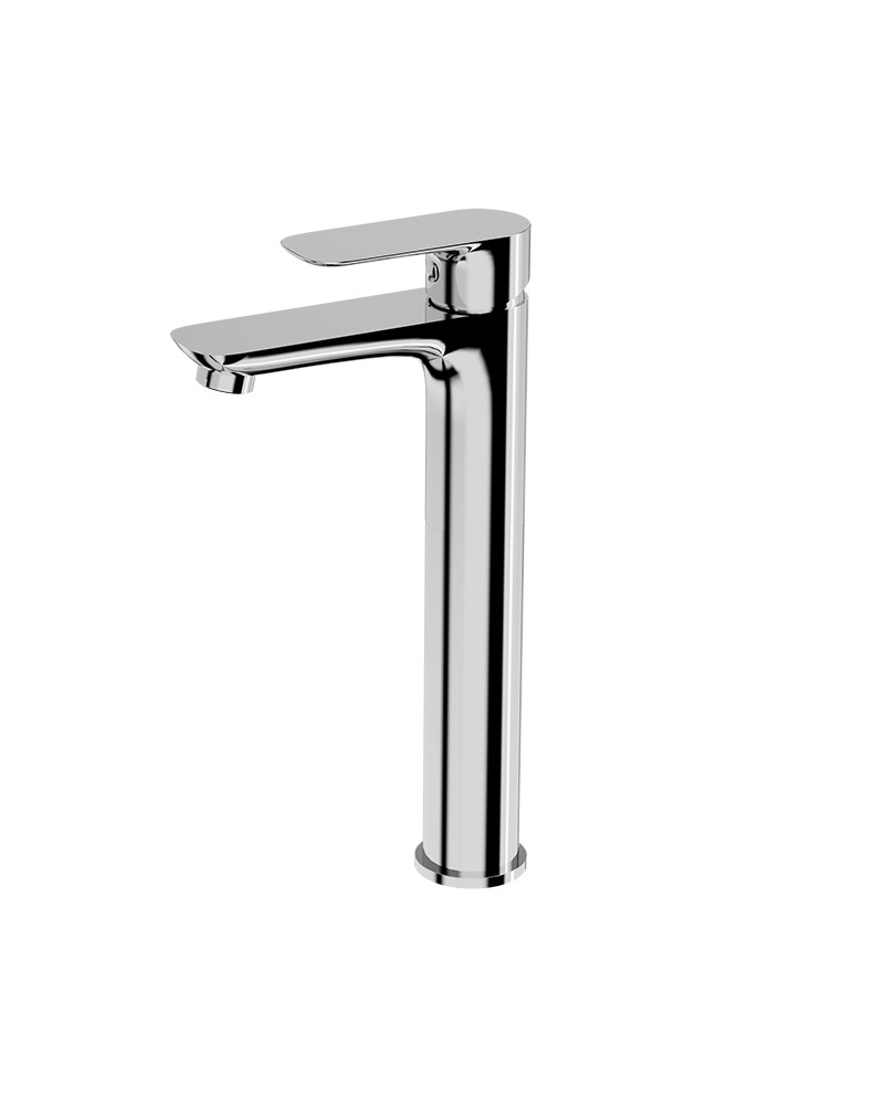 bateria-umywalkowa-wysoka-spark-chrome-35mm.jpg Hög tvättställsblandare Spark krom (35mm) - Bild 1