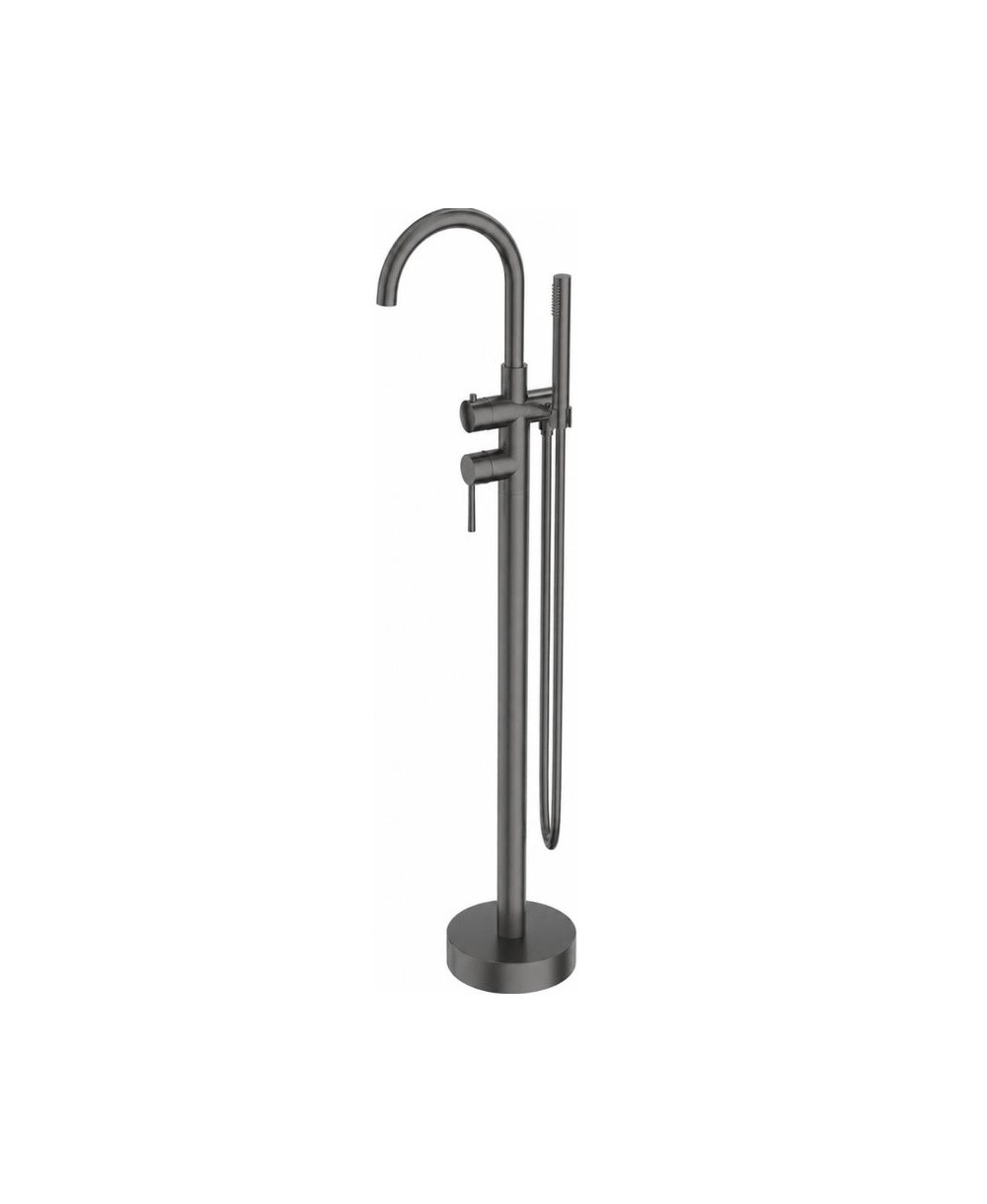 bateria-wannowa-wolnostojaca-okragla-orion-gunmetal.jpg Rund fristående badkarsblandare Orion Gunmetal - Bild 1