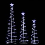 Utomhus LED julgran Spark White - Bild 4