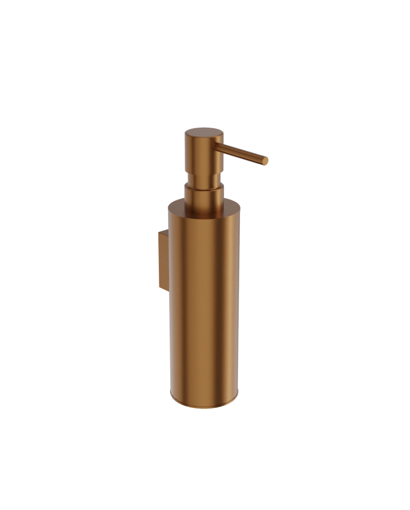 dozownik-mydla-w-plynie-wiszacy-senso-brushed-copper.png Vägghängd tvålpump Senso borstad koppar - Bild 1