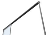 3M skjutdörrar i glas för Luxe pergola, antracit - Bild 18