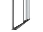 3M skjutdörrar i glas för Luxe pergola, antracit - Bild 22