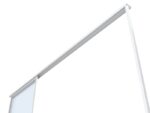 3M glasskjutdörrar till Luxe pergola, vit - Bild 6